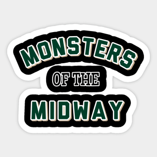 Monsters of midway Sticker